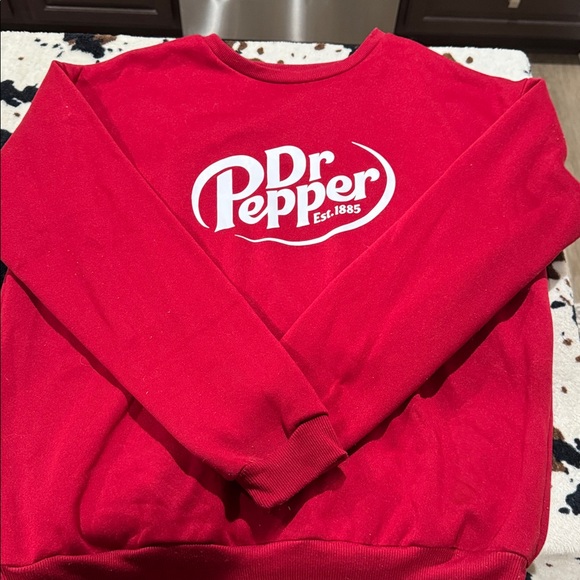 Dr Pepper Red Sweatshirt - Picture 1 of 2